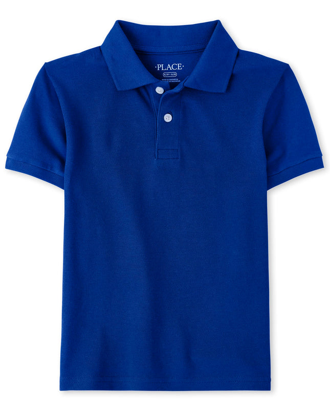The Children's Place Boys' Uniform Short Sleeve Pi