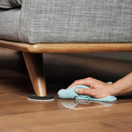 Super Sliders 4733444N Hardwood Floor Reusable Furniture Movers Sliders 3-1/2", Value Pack, Linen