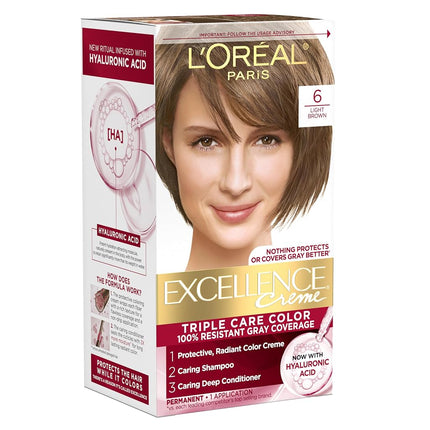 L'Oréal Paris Excellence Crème Hair Colour 6 Light