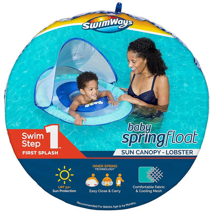 Swimways Baby Spring Float Sun Canopy
