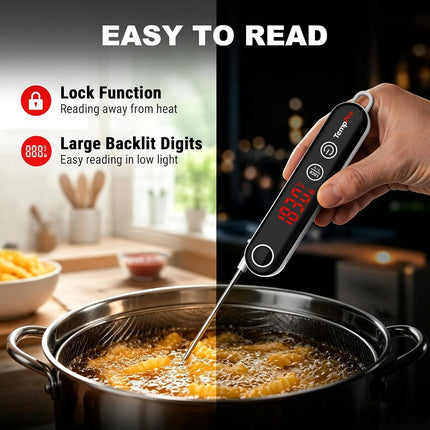 TempPro TempSwift 0.5 Sec Digital Instant Read Meat Thermometer