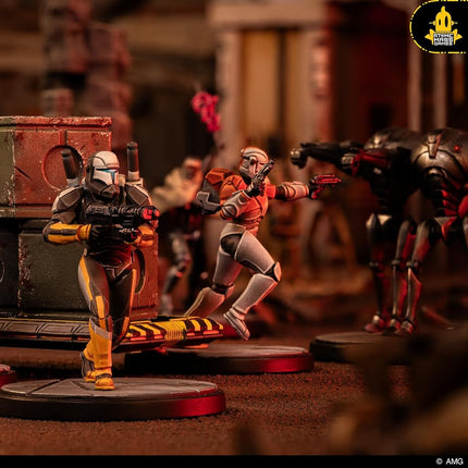 Asmodee | Star Wars: Shatterpoint Delta Squad, Form Up Squad Pack | Tabletop Miniatures Game | Ages 14+ | 2 Players | 90+ Minutes Playing Time