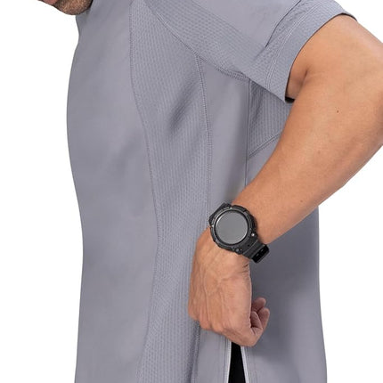Chef Works Unisex Aryes Cool Vent Crew Shirt Grey
