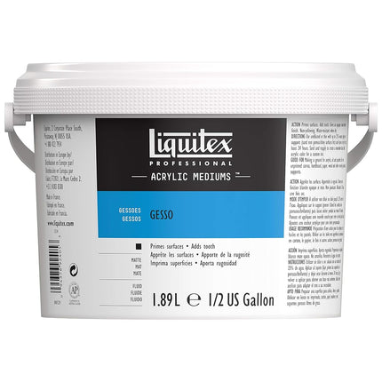 Liquitex Professional Gesso Surface Prep Medium, 1