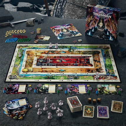 Talisman: The Magical Quest Board Game, 5th Edition | Fantasy Tabletop Adventure Games | Ages 12 and Up | 2 to 6 Players | Roleplaying Strategy Games