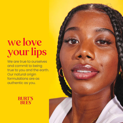 Burt's Bees Gift Set for Lip & Body, Vanilla Bean Lip Balm & Mini Milk & Honey Body Lotion, Hive Favorite Limited Edition