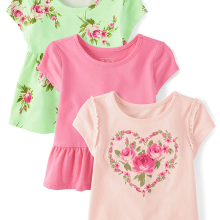 The Children's Place Baby Girls' and Toddler Short
