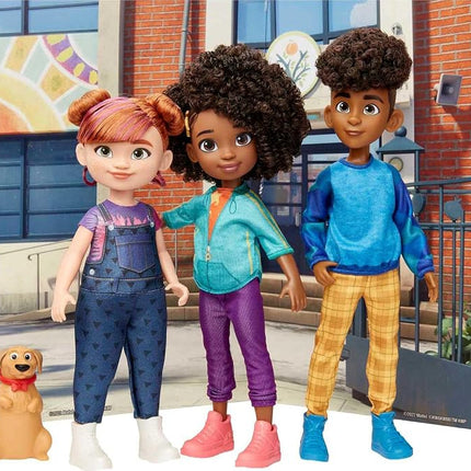Mattel Karma's World Dolls and Accessories, 3-Pack Set Includes Mattel Karma, Winston and Switch Dolls