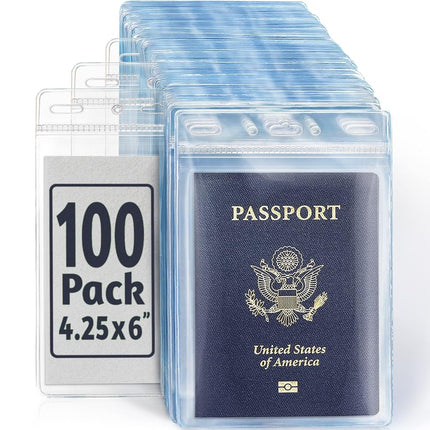 EcoEarth Passport Holder, Extra Large Vertical ID 