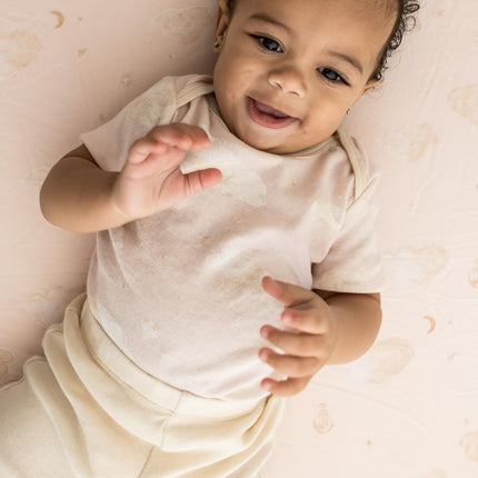 Burt's Bees Baby Unisex Baby Bodysuit & Pant Set, 100% Organic Cotton, Pink 6-piece Set, 6-9 Months