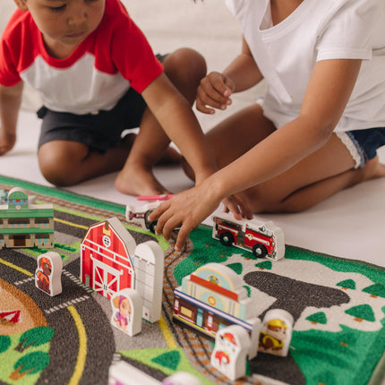 Melissa & Doug PAW Patrol Activity Rug - Adventure Bay (22 Pieces)