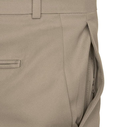 Perry Ellis Men's Portfolio Performance, Modern Fit, Non-Iron, Flat Front Stretch (Waist Size 30-42) Dress Pants, Toast, 33W x 32L