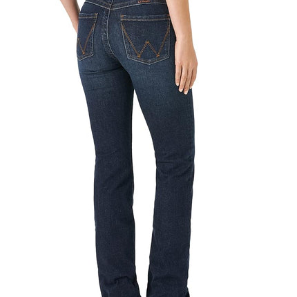Wrangler Women's Willow Mid Rise Boot Cut Ultimate Riding Jean, Maggie, 3
