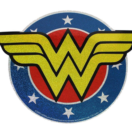 Écusson Wonder Woman, œuvre originale DC Comics, 5" x 0,1" x 3,8" – Autocollant en vinyle découpé de longue durée