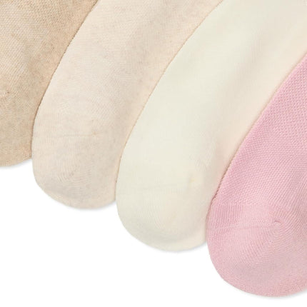 POLO RALPH LAUREN womens Performance Cotton Low Cut Socks - 6 Pair Pack - Breathable Mesh & Sport Cushioning, Soft Pink, 3.5-9 UK