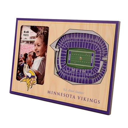 YouTheFan NFL Minnesota Vikings 3D StadiumViews Pi