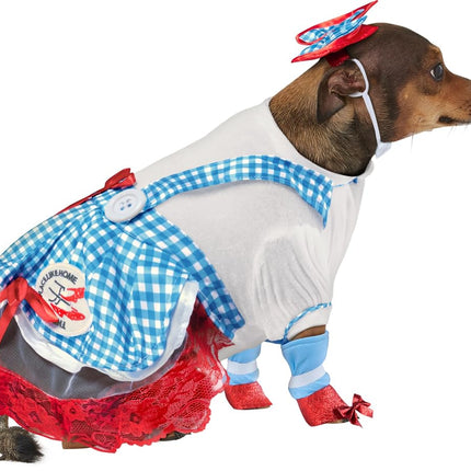 Rubie's Costume Wizard of Oz Pet Costume, Gingham, Small US