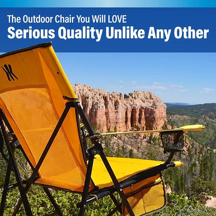 Kijaro Dual Lock Folding Chair (Victoria Desert Orange)