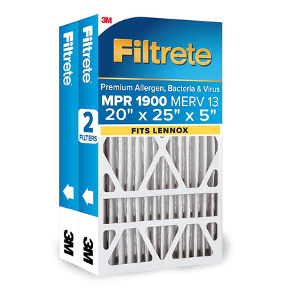 Filtrete 20x25x5 (SlimFit) AC Furnace Air Filter, 