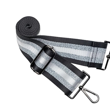 WanderFull® Original HydroBag® Fits Up to 32 oz Water Bottle Holder with Strap - Hands-Free Crossbody Water Bottle Carrier Bag with Phone Pocket - Silver Metallic
