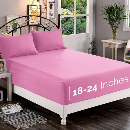 Elegant Comfort 1500 Premium Quality Fitted Sheet 