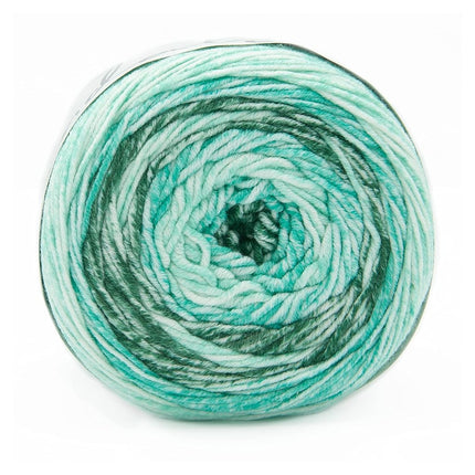 Lion Brand Yarn Mandala Ombré Yarn with Vibrant Colors, Soft Yarn for Crocheting and Knitting, Zen, 1-Pack