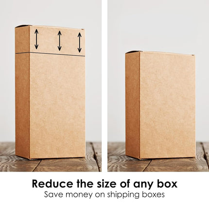 Carton Sizer Box Tool - Resizes/Reduce Cardboard Shipping Boxes
