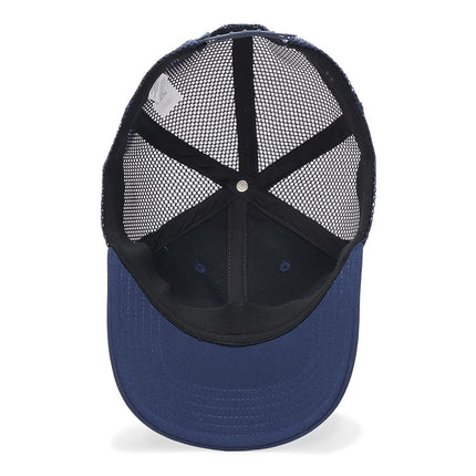 Under Armour Mens Blitzing Trucker Hat, (410) Midnight Navy / / Team Kelly Green, One Size