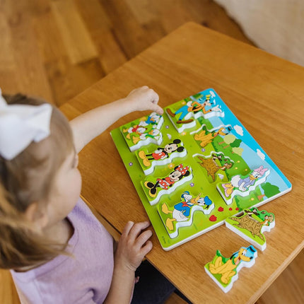 Mickey Mouse Clubhouse Wooden Chunky Puzzle