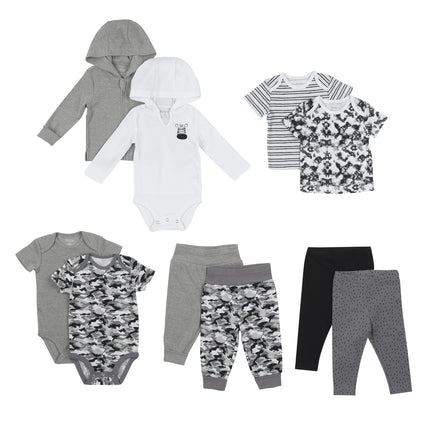 Hanes unisex-baby Clothes, Flexy Warm Weather Ward