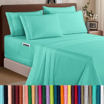 Elegant Comfort Soft 1500 Thread Count 4 Piece Bed