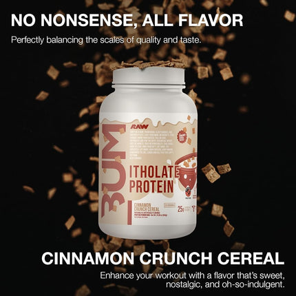 Raw Nutrition CBUM Chocolate Peanut Butter Itholate Protein Supplement 992 g