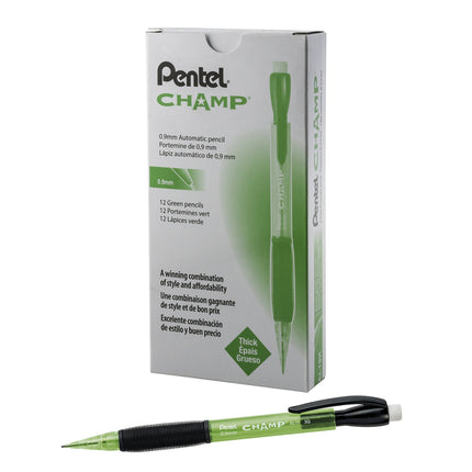Pentel CHAMP Mechanical Pencil, (0.9mm), Tinted Li