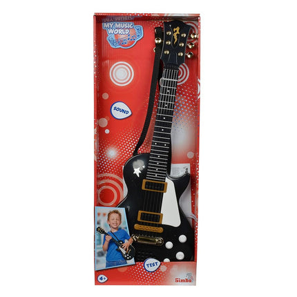 Simba - My Music World Rock Guitar, Black