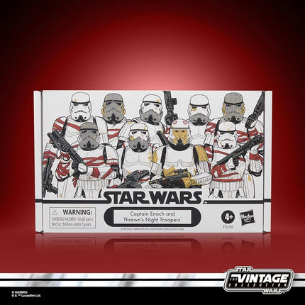 Star Wars The Vintage Collection Captain Enoch & Thrawn’s Night Troopers, Ahsoka 3.75 Inch Collectible Action Figure 4-Pack