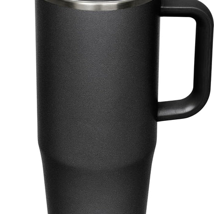 CamelBak Thrive Tasse étanche 950 ml, Acier inoxydable isolé - pour les voyages, le café, le thé, les boissons chaudes - Anti-déversement compatible avec porte-gobelet, Noir