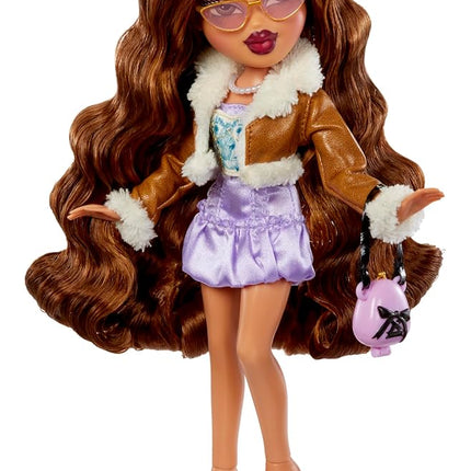 Bratz Goin' Out! Doll - Yasmin - 1 Collectible Fashion Doll with Accessories, Comes With an Outfit, a Purse, a Pair of Sunglasses, and a Brush - Kids Toy - Great for Ages 6 and Older