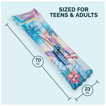 Swimways Stitch Suntanner Pool Float, Inflatable Pool Floats & Kids Pool Toys, Swimming Pool Accessories & Beach Essentials for Teens Aged 14 & Up
