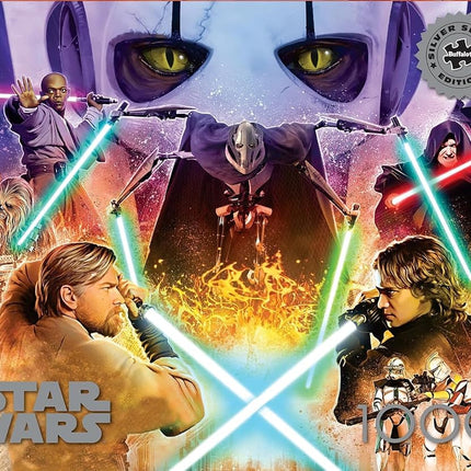 Buffalo Games - Silver Select - Star Wars - If You're Not with Me - 1000 Piece Jigsaw Puzzle for Adults Challenging Puzzle Perfect for Game Nights - Finished Size 26.75 x 19.75