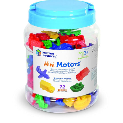 Learning Resources Mini Motors Counters, set 0f 72
