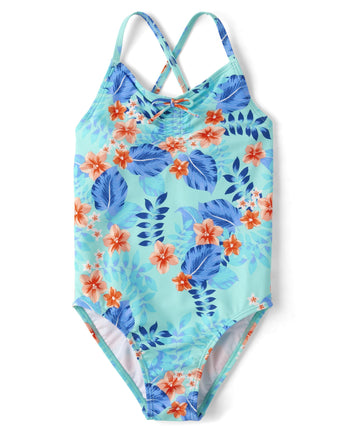 The Children's Place Girls' One Piece Swimsuit, Tr