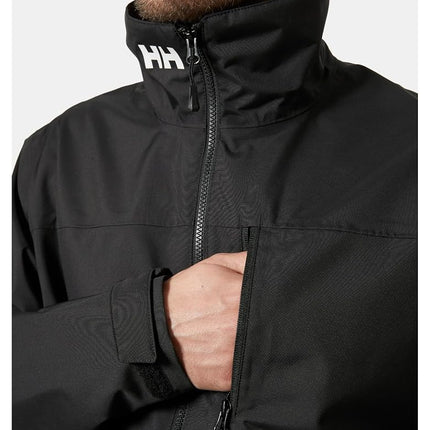 Helly Hansen Men's Crew Jacket 2.0, Black, XL