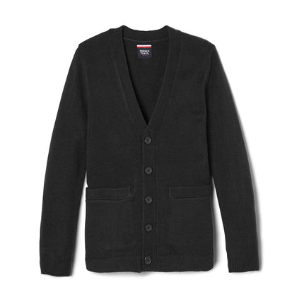 French Toast Boys' Anti-Pill V-Neck Cardigan Sweat