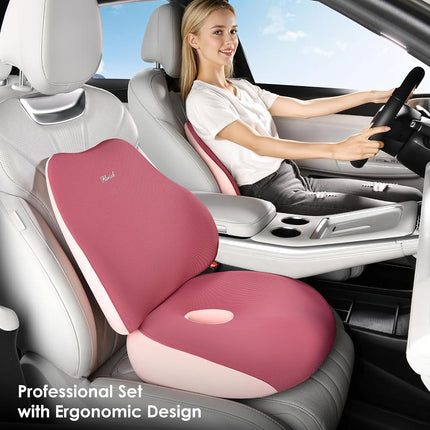 FLORICH Seat Cushion and Lumbar Support Pillow