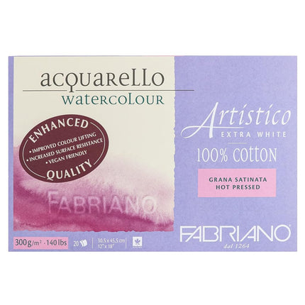 Fabriano Artistico Acquarello Watercolour, Extra W