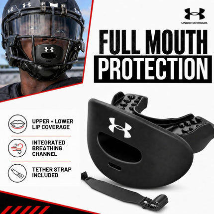 UNDER ARMOUR Armour Air Lip Guard LE Black Camo OSFM