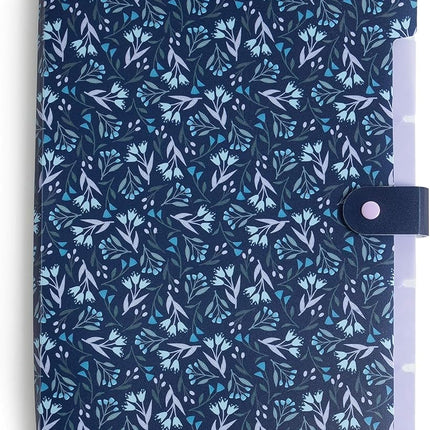 U Brands Fashion Expanding File Folder, Poly 5-Pocket Folder, Elevated Patterns, 3 Pack (3450U01-12)