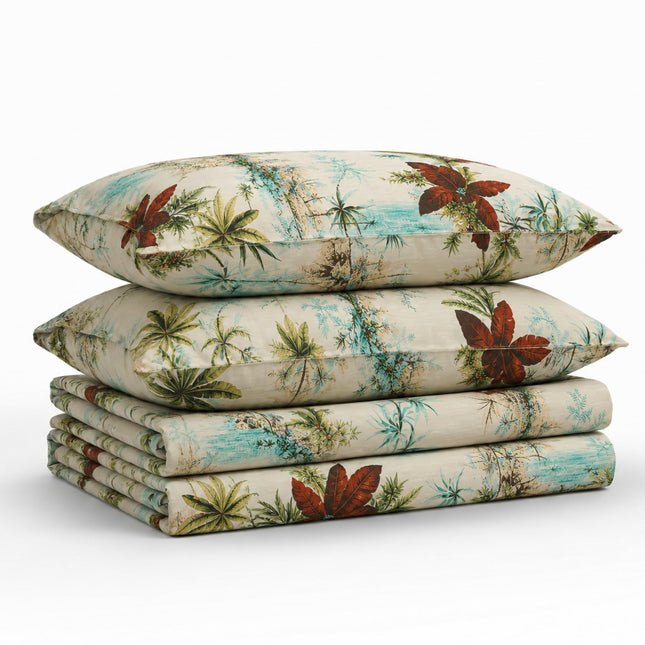 Tribeca Living Twin Bed Sheet Set, 300 Thread Coun