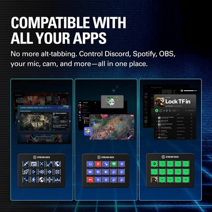 Elgato Stream Deck Scissor Keys Workflow Controller
