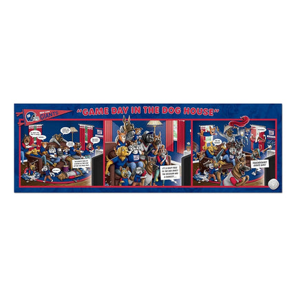 YouTheFan NFL New York Giants Game Day in The Dog House Puzzle de 1000 pièces